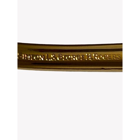 Goldplate Stainless Steel Flatware Serving Set Simon & George Rogers 8 Piece - Picture 8 of 11